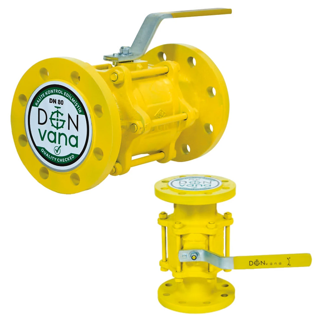 DN 80 - Küresel Tam Geçişli Vana